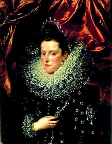 Frans Pourbus Eleonora de' Medici (1567-1611), wife of Vincenzo I Gonzaga and older sister of Maria de' Medici. Germany oil painting art